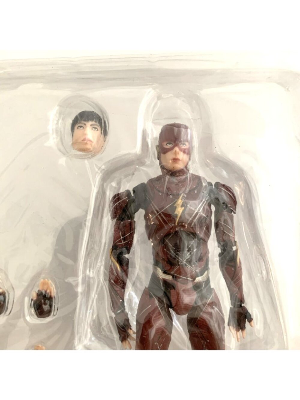 Flash Justice League 6” Figure Ezra Miller MAFEX Style Complete No Box - Picture 2 of 9